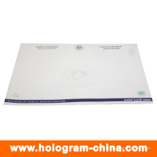 Custom Security Hot Stamping Foil Certificate